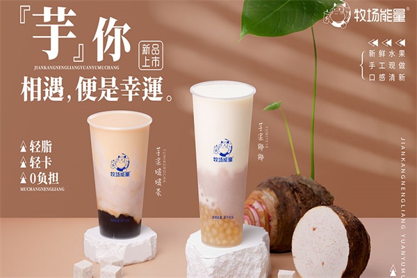 牧场能量奶茶店全国开了多少店？牧场能量加盟总部地址